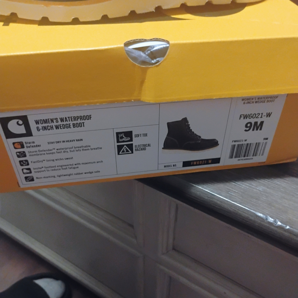 Carhartt Black Work Boot